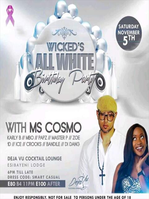 kikilikiki com wolawops events all white birthday party flyer